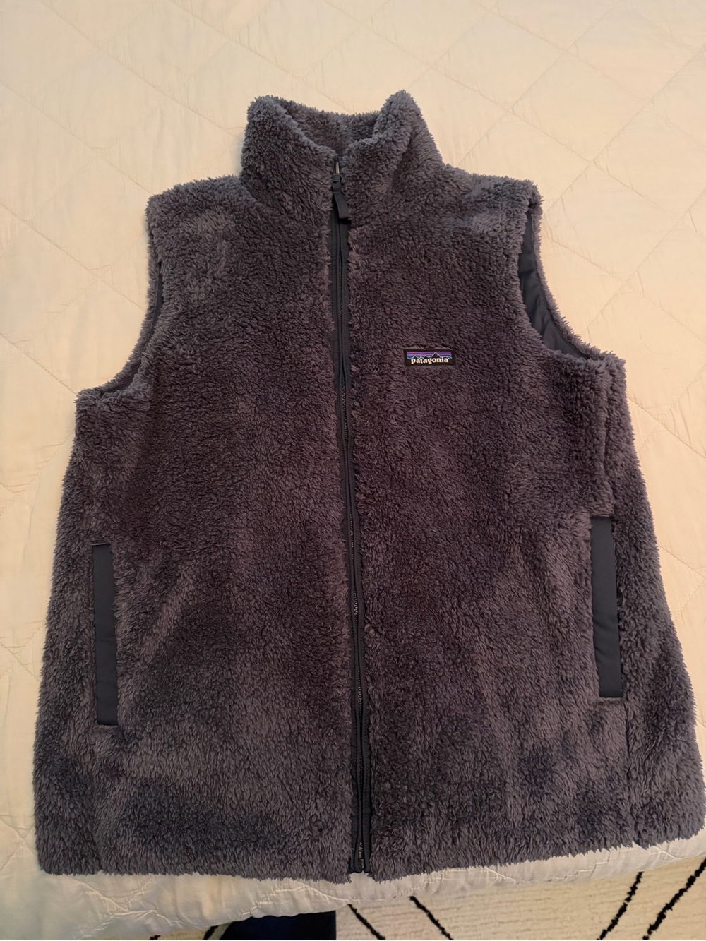 Patagonia Women’s Los Gatos Fleece Vest in Smolder Blue